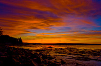 Sunrise on the Coast of Maine